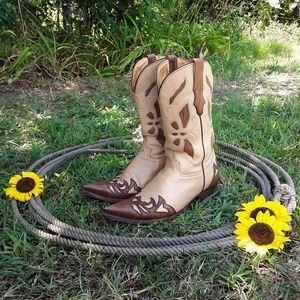 Corral Butterfly Inlay festival Cowboy boots